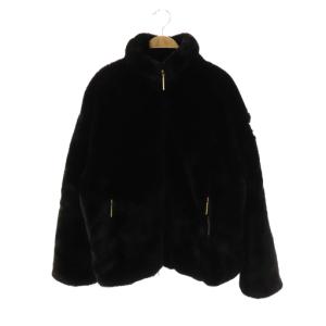 BARBRA フェイクファーブルゾン 02 ブラック