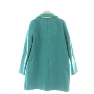 N°21 ダブルブレストコート ウール カシミヤ混 38 グリーン