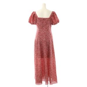 JILL STUART 23SS スモールフラワープリントワンピース 2 レッド ホワイト /DO OS