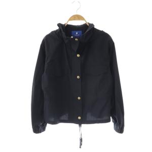ライトクロスクロップドブルゾン 38 ネイビー /DO OS