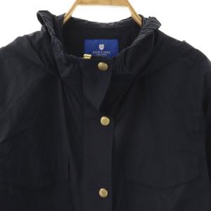 BLUE LABEL CRESTBRIDGE ライトクロスクロップドブルゾン 38 ネイビー /DO OS
