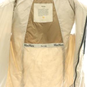 Max Mara ザキューブ テクニカルキルディングジレ 34 ベージュ
