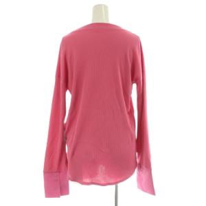 Ameri VINTAGE FLAT SEAMER TELECO TOP トップス カットソー 長袖 F ピンク /NR OS