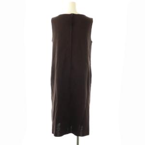 FOXEY BOUTIQUE 25年 Knit Dress Quartz ワンピース 42 ブラウン
