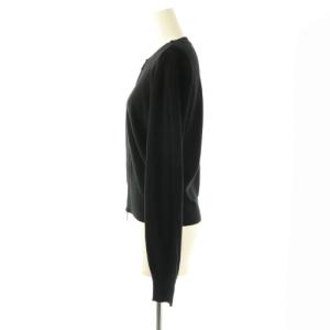 FOXEY BOUTIQUE 42191 カーディガン コルビュジエ ニット ジップアップ 40 黒 /NR OS
