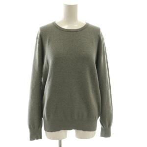 クルーネック プルオーバー ニット セーター グレー /CX OS