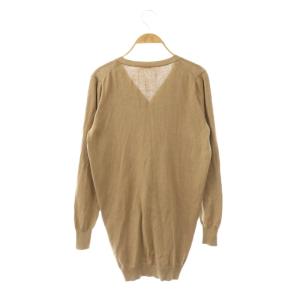 MUSE de Deuxieme Classe Silk Cotton カーディガン ニット 長袖 シルク ベージュ /NR OS