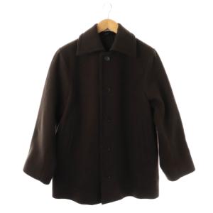 ライトメルトンハーフコート 0 ブラウン A21AC04LM
