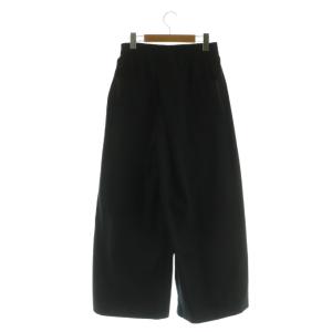 plantation ワイドイージーパンツ M ブラック フルレングス /MY OS