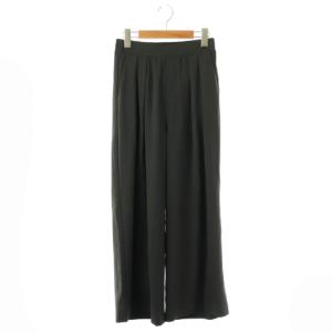 24SS タックワイドスラックス 36 チャコールグレー /DO OS