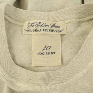 REMI RELIEF VENTURA HALF SLEEVE T SHIRT Tシャツ アパルトモン取扱 スウェットTシャツ