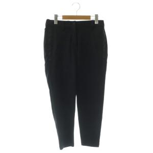 ゴルフ 25SS LOGO LINE SLIM PANTS パンツ テーパード ジッパーフライ S 黒