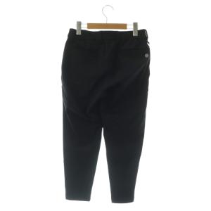 BRIEFING ゴルフ 25SS LOGO LINE SLIM PANTS パンツ テーパード ジッパーフライ S 黒