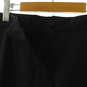 BRIEFING ゴルフ 25SS LOGO LINE SLIM PANTS パンツ テーパード ジッパーフライ S 黒