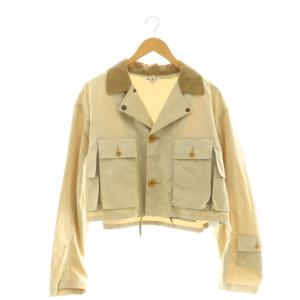 25AW POPLIN SHORT JACKET 36 ベージュ