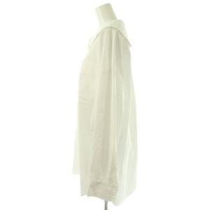 ENFOLD 25AW FRILL-COLLAR SHIRT 38 ホワイト