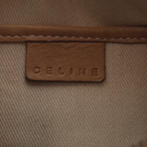 CELINE Cマカダム ハンドバッグ ワンハンドル ベージュ CE00/33