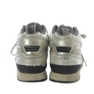 Onitsuka Tiger ANDREA POMPILIO スニーカー ハイカット レザー US8.5 シルバー色 THL327 /YO22