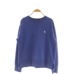 Tech Oz Hilo-Long Sleeve-Knit スウェットプルオーバー トレーナー M ブルー