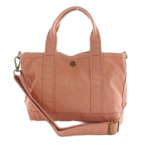 グローサリー 2WAY ミニトート トートバッグ ハンドバッグ ショルダーバッグ キャンバス ピンク /MI