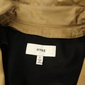 HYKE ライナー付きトレンチコート ベルト付 1 ベージュ 17005 /MY OS