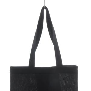 CHANEL ノベルティ ココマーク メッシュ トートバッグ ハンドバッグ 黒 ブラック /SR OH