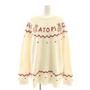 gelato pique 24AW ノルディックプルオーバー&ロングパンツ セット ルームウエア F アイボリー マルチカラー /CX