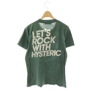 HYSTERIC GLAMOUR スージークアトロ Tシャツ カットソー 半袖 F グリーン /HK OS