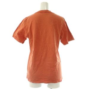 Hysteric バタフライガール Tシャツ カットソー 半袖 コットン F オレンジ /NR OS