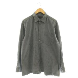 加工長袖シャツ 3 チャコール ME83FJ047 /CX OS