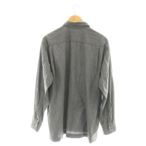 ISSEY MIYAKE 加工長袖シャツ 3 チャコール ME83FJ047 /CX OS