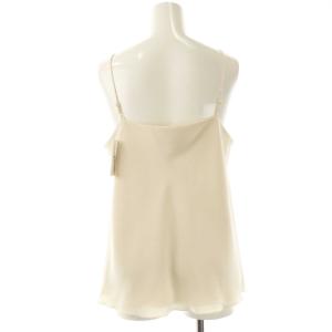 Plage 25AW dull satin キャミソール トップス アイボリー /NR OS