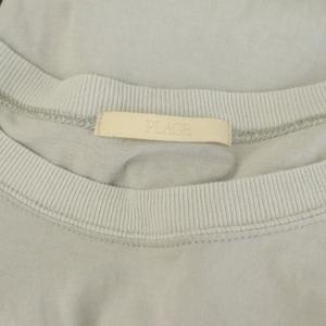 Plage 25AW ALBINI ハイゲージTシャツ カットソー フレンチスリーブ グレー /MY OS