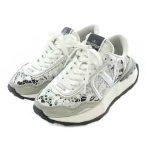 VALENTINO GARAVANI Lacerunner レースランナー スニーカー 35.5 22.0cm 22.5cm シルバーカラー