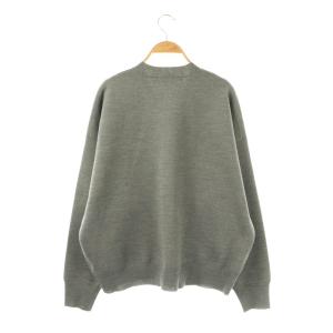 Framework 25AW フォルムカーディガン ニット Vネック F グレー /DF OS
