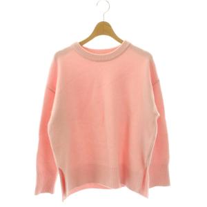 ソフィー 24AW 紡毛クルーネックプルオーバーニット セーター 38 ピンク /ES OS