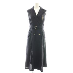 マリンジレドレス ワンピース ロング 36 ネイビー /DF OS