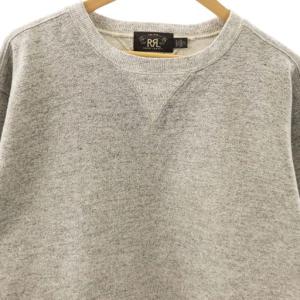 RRL DOUBLE V FLEECE CREWNECK SWEAT スウェット プルオーバー 長袖 XL グレー