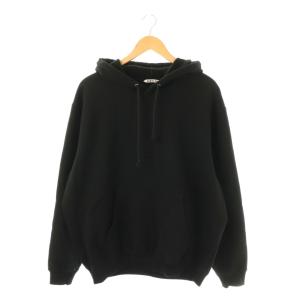 SMOOTH SOFT BD SWEAT P/O PARKA 4 ブラック A25AP01TU