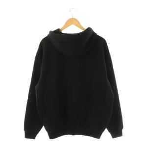 AURALEE SMOOTH SOFT BD SWEAT P/O PARKA 4 ブラック A25AP01TU