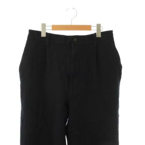 COMME des GARCONS HOMME AD2025 ウールサージ製品縮絨 パンツ M ブラック