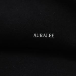 AURALEE Aeta LEATHER SHOULDER BAG ブラック