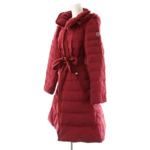 M'S GRACY レッキスファー ダウンコート ジップアップ 40 レッド /HK OS