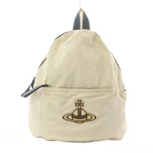 リュックサック デイパック アイボリー オーブロゴ