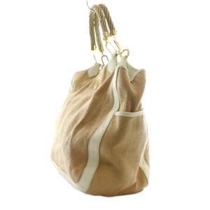 TORY BURCH トートバッグ ベージュ /SS OS