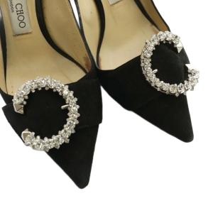 JIMMY CHOO メルバ 70 Melva 70 パンプス 37 黒 ブラック /SS OS