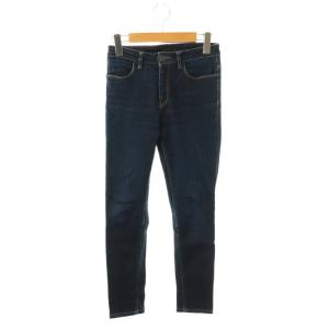 デニムパンツ ジーンズ スキニー 25 ネイビー /DF OS