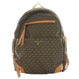 プレスコット Prescott リュックサック デイパック シグネチャー柄 茶 ブラウン /SS OS