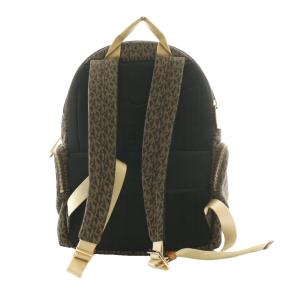 MICHAEL KORS プレスコット Prescott リュックサック デイパック シグネチャー柄 茶 ブラウン /SS OS