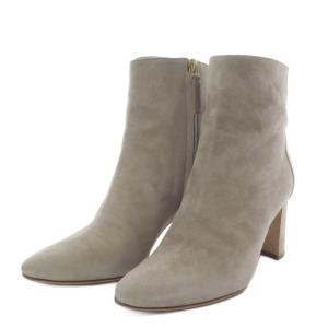 MANOLO BLAHNIK ROSIE ブーツ ショート スエード 36 ベージュ